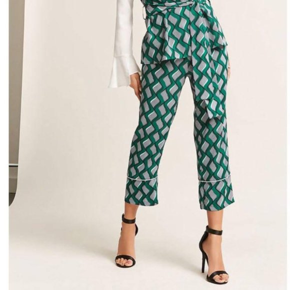 *SALE* Funky Print Ankle Pants NWT